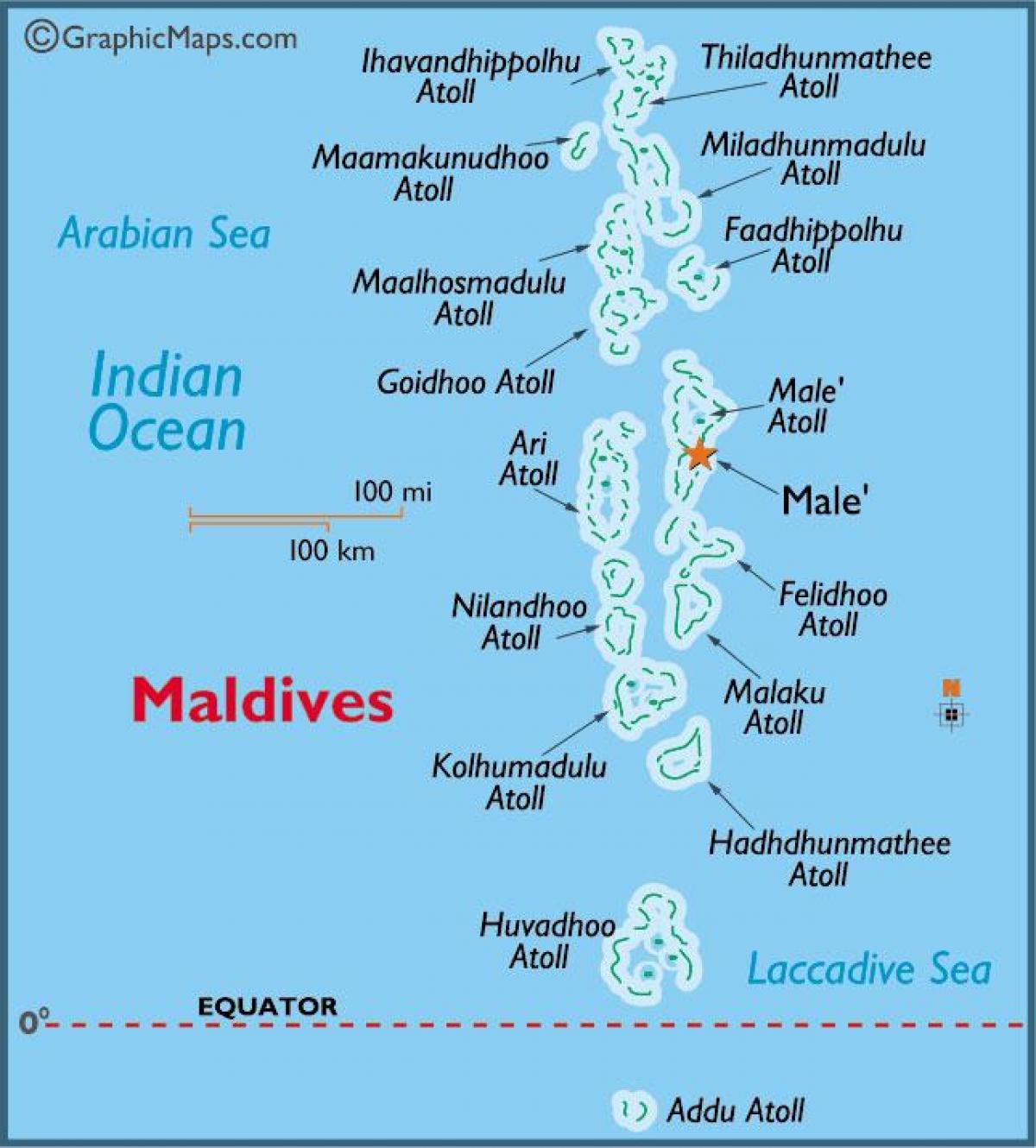 baa atoll des maldives à la carte
