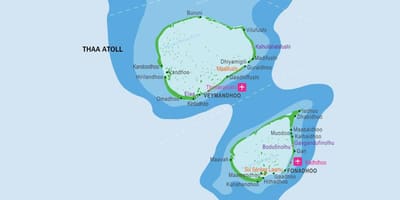 Carte de kandooma maldives